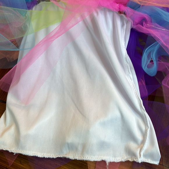 Little girls light-up Rainbow unicorn tutu dress - Picture 3 of 6